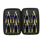 IRWIN Tools VISE GRIP 2078714 8 Piece Mini Pliers Set With Case