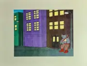 TMNT Teenage Mutant Ninja Turtles Animation Production Cel: Rocksteady - 2628