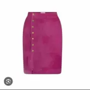 Astrid SUEDE Tigerlily skirt SZ 14 BRAND NEW WITH TAGS NEVER Worn