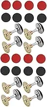 2sets Bed Frame Tool Bedside Fixator Adjustable Anti-sloshing Wall Protector Silent Installation 4pcs*2