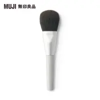 在飛比找momo購物網優惠-【MUJI 無印良品】聚酯纖維臉用刷全長約168mm