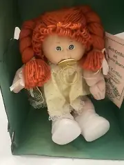 Cabbage Patch Kids 1985 Red Pigtails Blue Eyes Pacifier Laurelle Alisa NIB