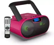 CD Player Boombox Portable Radio AM/FM Bluetooth Boombox MP3/CD, USB, Msd, Aux,