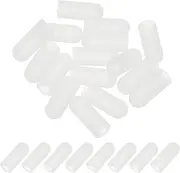uxcell 3.6x13mm (IDxL) Rubber End Caps, 16 PCS Rubber Caps High Temp Tips Screw Silicone Flexible Thread Protector for Pipes Screw Blots Tube Fishing Jigs