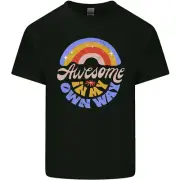 Awesome in My Own Way Different Autistic Kids T-Shirt Boys Girls
