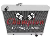 Rel 2 Row 1" Tubes Radiator 1680 for 1965 - 1967 Pontiac Tempest V8 Engine