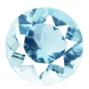 Dazzling 1.37ct Lulu Paraiba Blue Color Natural Apatite Mined at Brazil Round