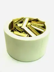 Melting Crucible Dish Round Cup 12 oz. Casting Jewelry Melt Gold Silver Scrap