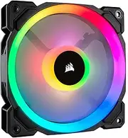 Corsair LL120 RGB, 120mm Dual Light Loop, RGB LED PWM Fan, Single Pack - Black
