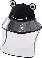 [FOYTOKI] 1pc Hat for Kids Fishing Hat Kids Sun Hats with UV Protection Clear TPU Hat Summer Bucket Cap Baby Sun Bucket Hat Protective Hat Hat Fishermans Cap UV