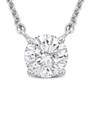 Rina Limor 14K 1.14 ct. tw. Diamond Solitaire Necklace