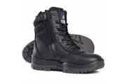 Mongrel Mens High Leg Zipsider Non Safety Work Boots 951020 - Black