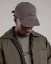[Thrills] Thrills Men's Union 6 Panel Cap in Charcoal Rose Black One Size Charcoal Rose Black