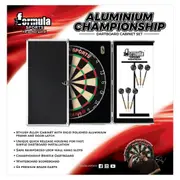 Championship Dart Board Set Aluminium Cabinet with MICRO BAND 3