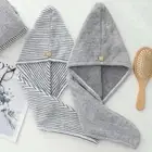 Dry Hair Towel Wrap Hair Microfiber Towel Cap Bathing Cap Shower Caps Hair Hat