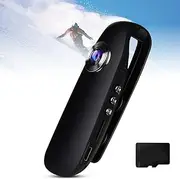 Vomli Camera, Vomli Detect Clip Body Camera, Vomli Detect Clip Collar Camera, 1080p Hd Body Cam Video Recording, with Audio and Video Recording, Simple to Use, Stable Performance (32G)