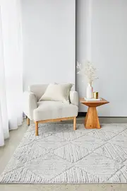 Serenade Shilo Silver Rug