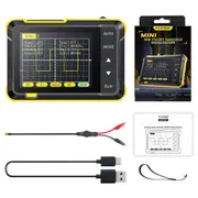 FNIRSI DSO152 Mini Handheld Digital Oscilloscope, 2.5MSa/s Sampling Rate, 200KHz Bandwidth