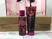 VICTORIA'S SECRET JASMINE NOIR FRAGRANCE MIST & FRAGRANCE LOTION SET
