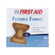Flexible Fabric Bandages - Fingertip 1.75"x3" - 500 Pcs (MS-25500)