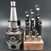 12pcs 3/4 carbide boring bar + F1-3/4mm boring head set + NT30-F1 shank tool