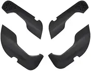 ATATNK 4PCS Carbon Fiber Texture Door Anti-Dirty Anti-Kick Pad Cover Sticker Compatible for Honda Accord 2014-2021 2022 2023 2024 Accessories(Compatible for Accord 2018-2020)