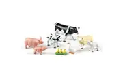 Learning Resources Jumbo Farm Animals Mommas and Babies - 8 Pieces, Ages 18+ months Toddler Learning Toys, Farm Animal Figures for Kids