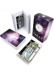 Classic Tarot Cards with Guidebook Galaxy Theme 78 Original Tarot Cards Deck