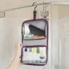 [TRAVELON]掛式盥洗包+分裝瓶罐6件組(紫)