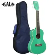 Kala Sparkle Series Mahogany Body Concert Ukulele Gatsby Green With Gig Bag