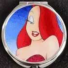 Jessica Rabbit Who Framed Roger Princess Disney Beauty Makeup Compact Mirror