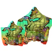 Funny Chameleon and Rudicorn Quote Towel with Hood