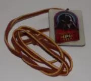 Star Wars Vintage Empire Strikes Back Vader in Flames Necklace with leather strp