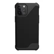 UAG Metropolis LT Phone Case for iPhone 12 Pro Max - SATN ARMR Black - SATN ARMR Black
