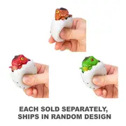 Schylling Dinosaur Squeezy Peek Hatchers