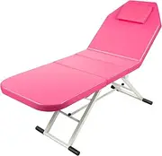 Age Table Age Bed, 3 Fold Portable Lash Tattoo Bed, Height Adjustable Facial Spa Beauty Salon Home