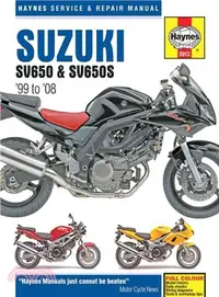 在飛比找三民網路書店優惠-Suzuki Sv650 & Sv650s '99 to '