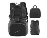Outdoor Sports Packable Foldable Lightweight Travel Hiking Backpack Daypack (Black)