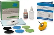 Glass Polish 23005 Automotive Glass Scratch Removal Kit for Windscreen & All Car Glass - Ø 75mm with Drill Attachment