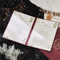 在飛比找誠品線上優惠-百美紙品緋紅緞面精裝燙金結婚書約/ 異性專用一式三份/ 愛的