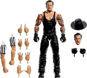 Mattel WWE Elite Collection Action Figure SummerSlam Undertaker with Accessory and Referee Build-A-Figure Parts
