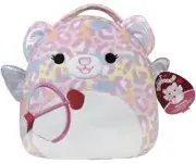 Squishmallow Michaela Cheetah Cupid Valentines Candy Treats Plush Bucket Pail