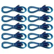 Ten 20' 2 CH RCA Interconnect Cable Wire Marine Car Amplifier Stereo Home Audio