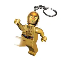 在飛比找蝦皮商城優惠-LEGO 樂高星際大戰C3PO鑰匙圈燈 eslite誠品