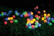 100 LED 10.9M MULTI COLOUR MINI BERRY SOLAR CHRISTMAS LIGHTS