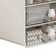US Cosmetics Storage Box Drawer Type Makeup Storage Box Desktop Shelf Basket For