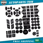 for Mercedes 07-14 new Door Steering AC Window Repair Button Kit Decal Stickers