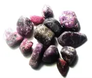 100cts river worn Ruby Sapphire specimen rough India # 3