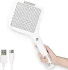 Mafiti Electric Fly Swatter Rechargeable Mosquito Zapper Bug Zapper Racket Fl...
