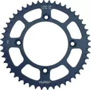 SUNSTAR REAR SPROCKET ALUMINUM 51T-520 BLU HUS/HUSQ/KTM 5-354751BL Blue